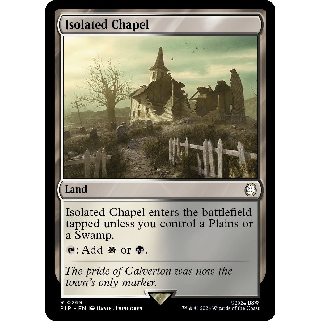 Image for Isolated Chapel (269) (PIP) - Magic: The Gathering