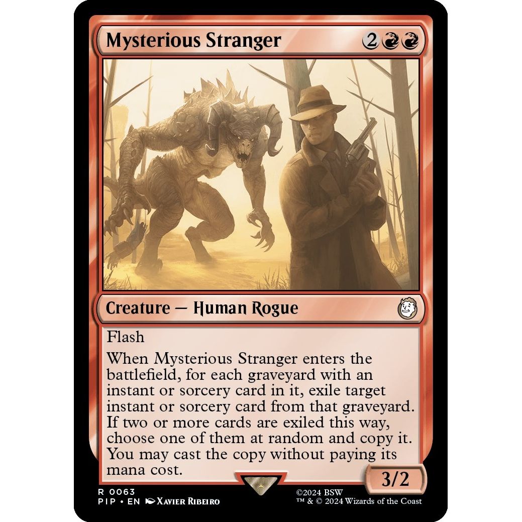 Image for Mysterious Stranger (63) (PIP) - Magic: The Gathering