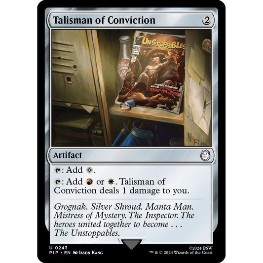Image for Talisman of Conviction (243) (PIP) - Magic: The Gathering