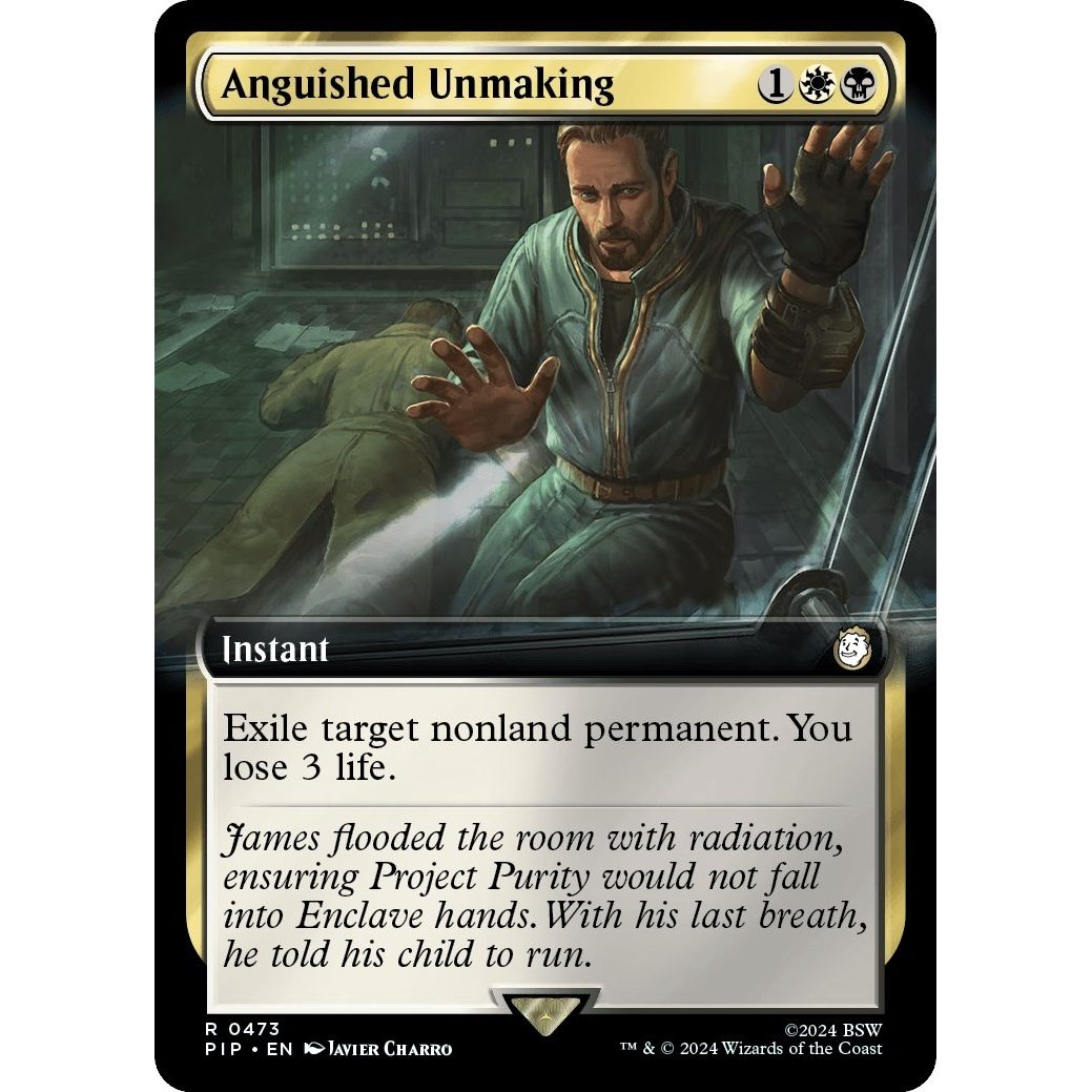 Image for Anguished Unmaking (Extended Art) (473) (PIP) - Magic: The Gathering