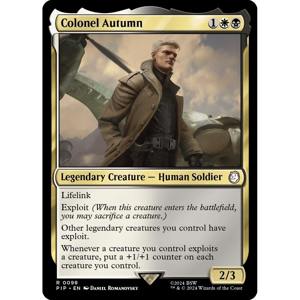 Image for Colonel Autumn (98) (PIP) - Magic: The Gathering