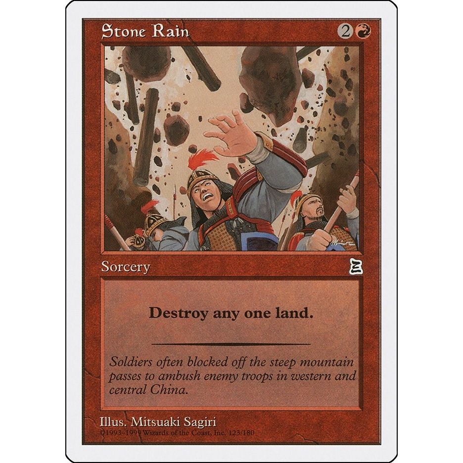 Image for Stone Rain (123) (PTK) - Magic: The Gathering