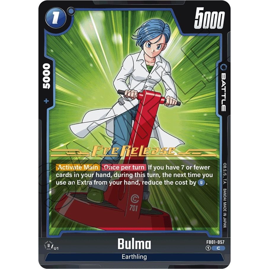 Image for Bulma (FB01-057) (FB01_PR) - Dragon Ball Super: Fusion World