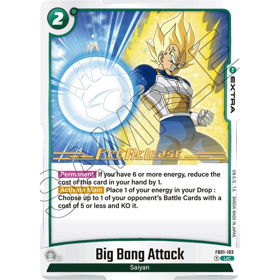 Image for Big Bang Attack (FB01-103) (FB01_PR) - Dragon Ball Super: Fusion World