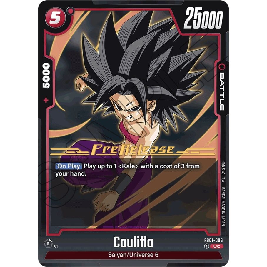 Image for Caulifla (FB01-006) (FB01_PR) - Dragon Ball Super: Fusion World