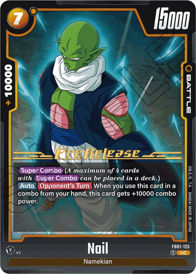 Image for Nail (FB01-125) (FB01_PR) - Dragon Ball Super: Fusion World