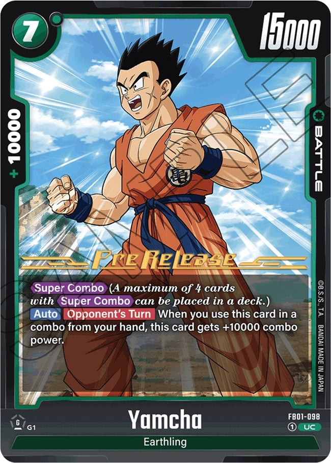 Image for Yamcha (FB01-098) (FB01_PR) - Dragon Ball Super: Fusion World