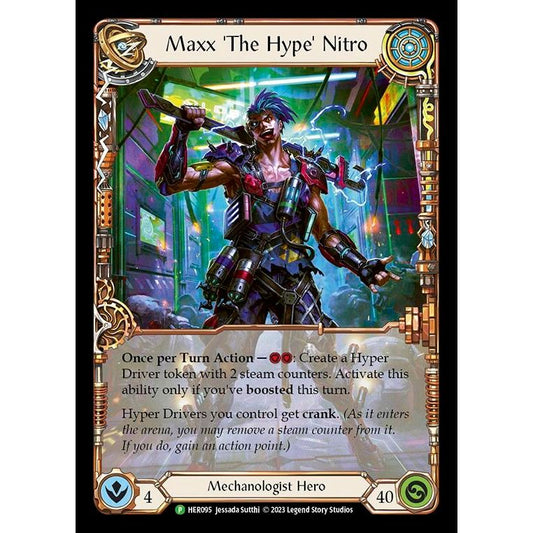 Image for Maxx 'The Hype' Nitro - HER095 (HER095) (PR) - Flesh and Blood TCG
