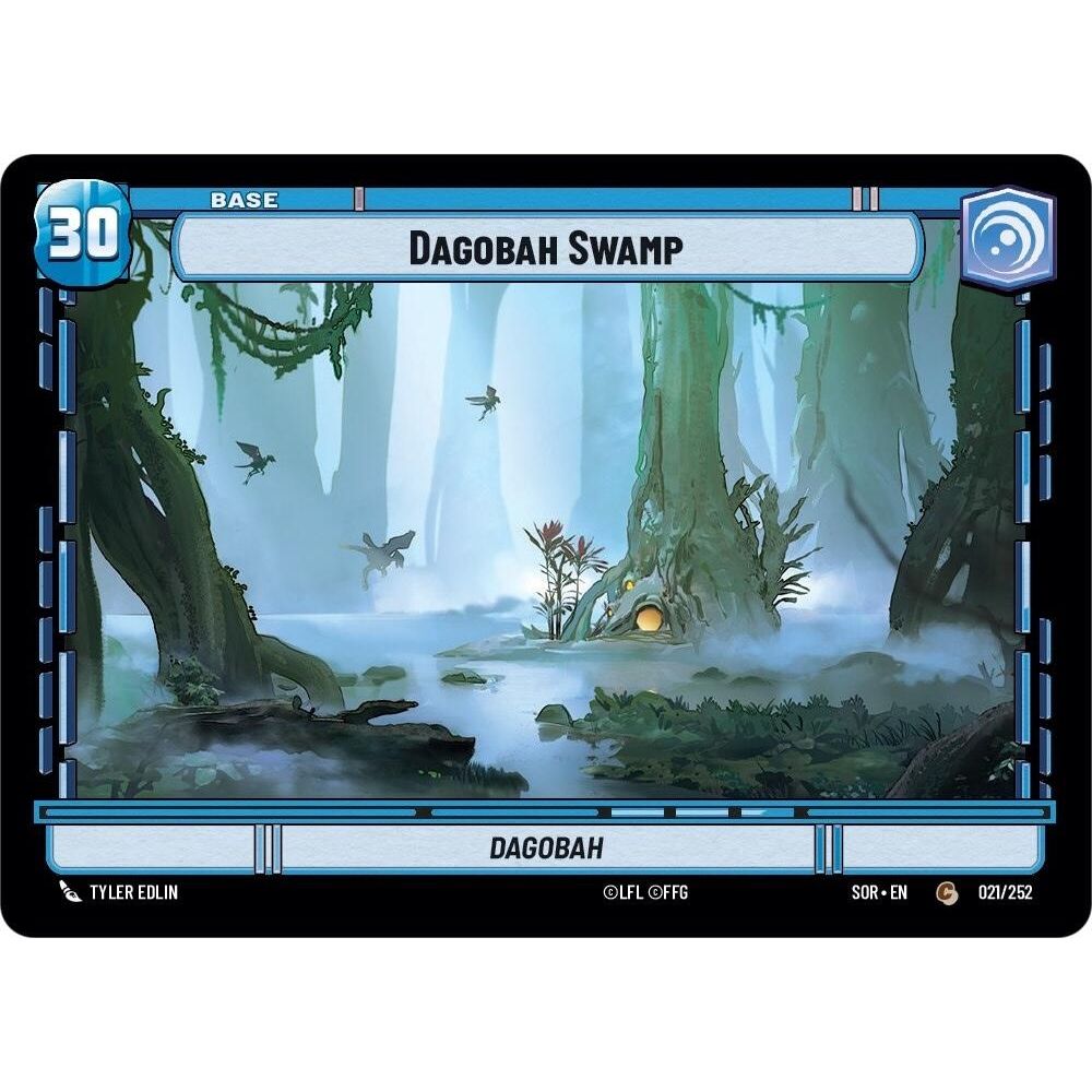 Image for Dagobah Swamp (021/252) (SOR) - Star Wars: Unlimited