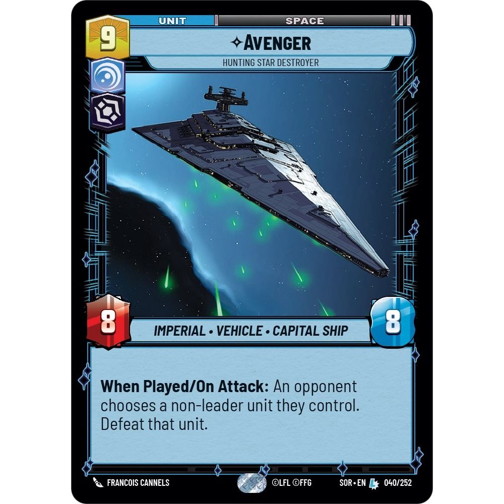 Image for Avenger - Hunting Star Destroyer (040/252) (SOR) - Star Wars: Unlimited