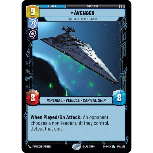Image for Avenger - Hunting Star Destroyer (040/252) (SOR) - Star Wars: Unlimited