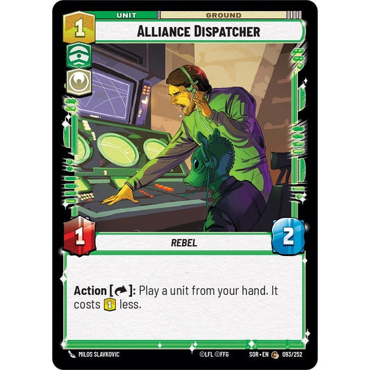 Image for Alliance Dispatcher (093/252) (SOR) - Star Wars: Unlimited