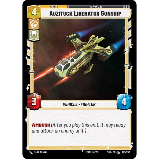 Image for Auzituck Liberator Gunship (195/252) (SOR) - Star Wars: Unlimited
