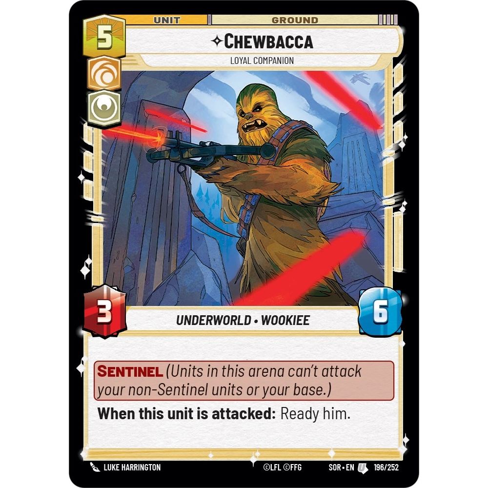 Image for Chewbacca - Loyal Companion (196/252) (SOR) - Star Wars: Unlimited