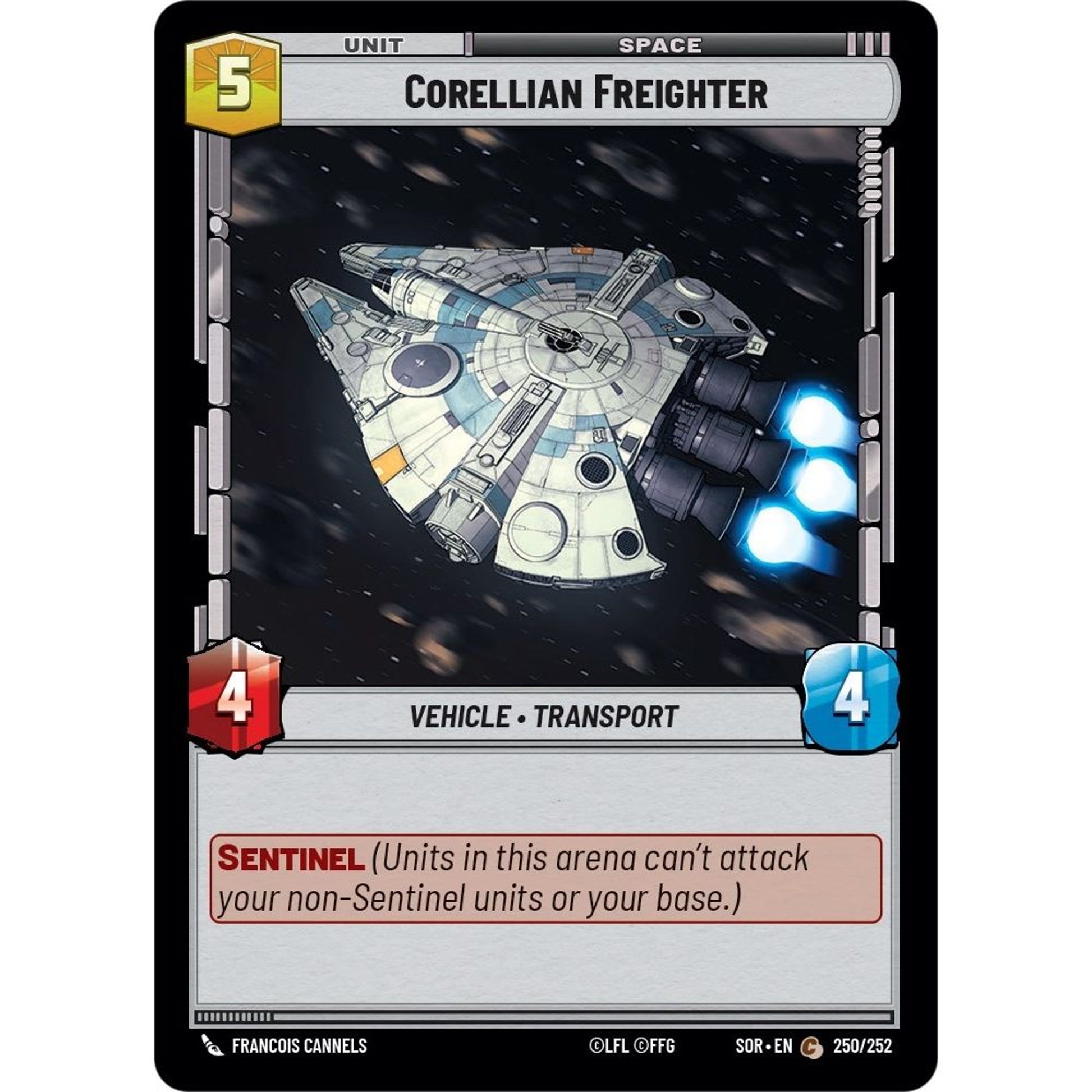 Image for Corellian Freighter (250/252) (SOR) - Star Wars: Unlimited