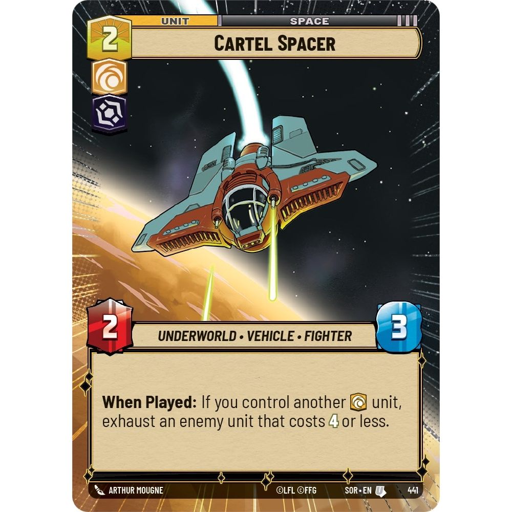 Image for Cartel Spacer (Hyperspace) (441) (SOR) - Star Wars: Unlimited