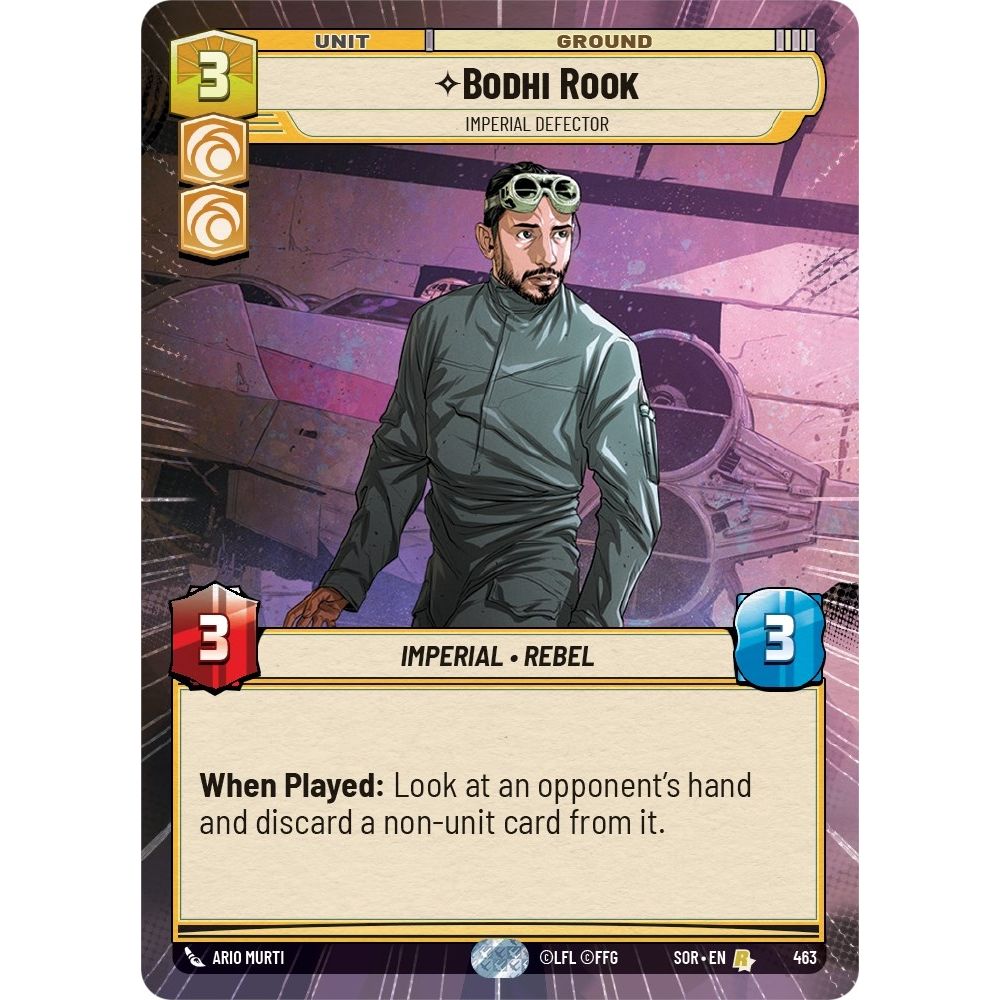 Image for Bodhi Rook - Imperial Defector (Hyperspace) (463) (SOR) - Star Wars: Unlimited