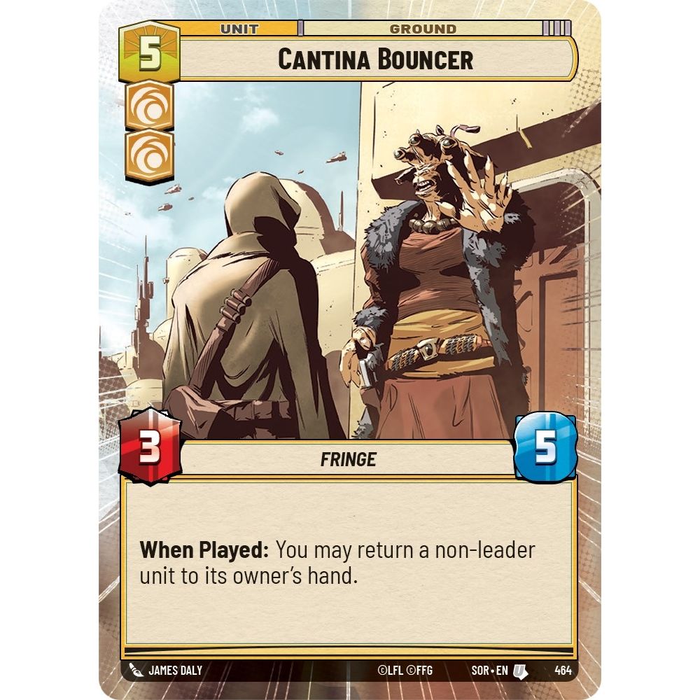 Image for Cantina Bouncer (Hyperspace) (464) (SOR) - Star Wars: Unlimited