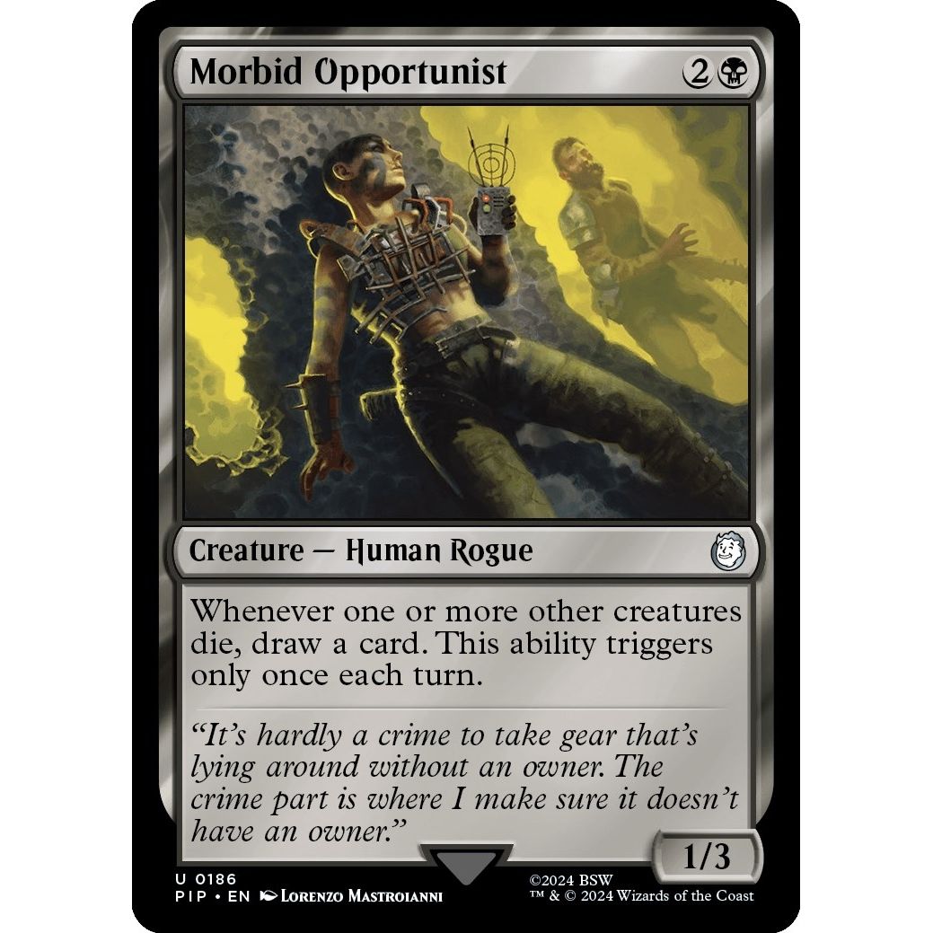 Image for Morbid Opportunist (186) (PIP) - Magic: The Gathering