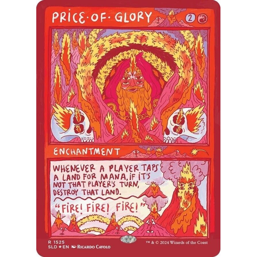 Image for Price of Glory (Rainbow Foil) (1525) (SLD) - Magic: The Gathering