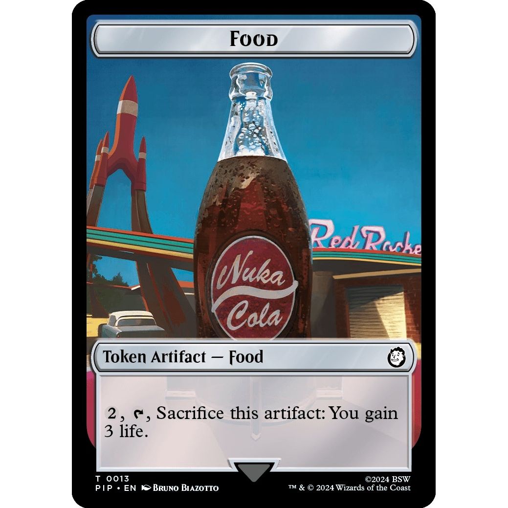 Image for Food (0013) // Squirrel Double-Sided Token (13 // 9) (PIP) - Magic: The Gathering