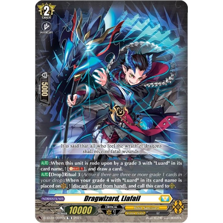 Image for Dragwizard, Liafail (D-SS10/002EN) (D-SS10) - Cardfight Vanguard