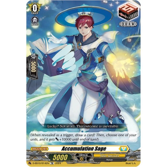 Image for Accumulation Sage (D-SS10/014EN) (D-SS10) - Cardfight Vanguard
