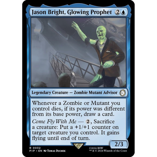 Image for Jason Bright, Glowing Prophet (32) (PIP) - Magic: The Gathering
