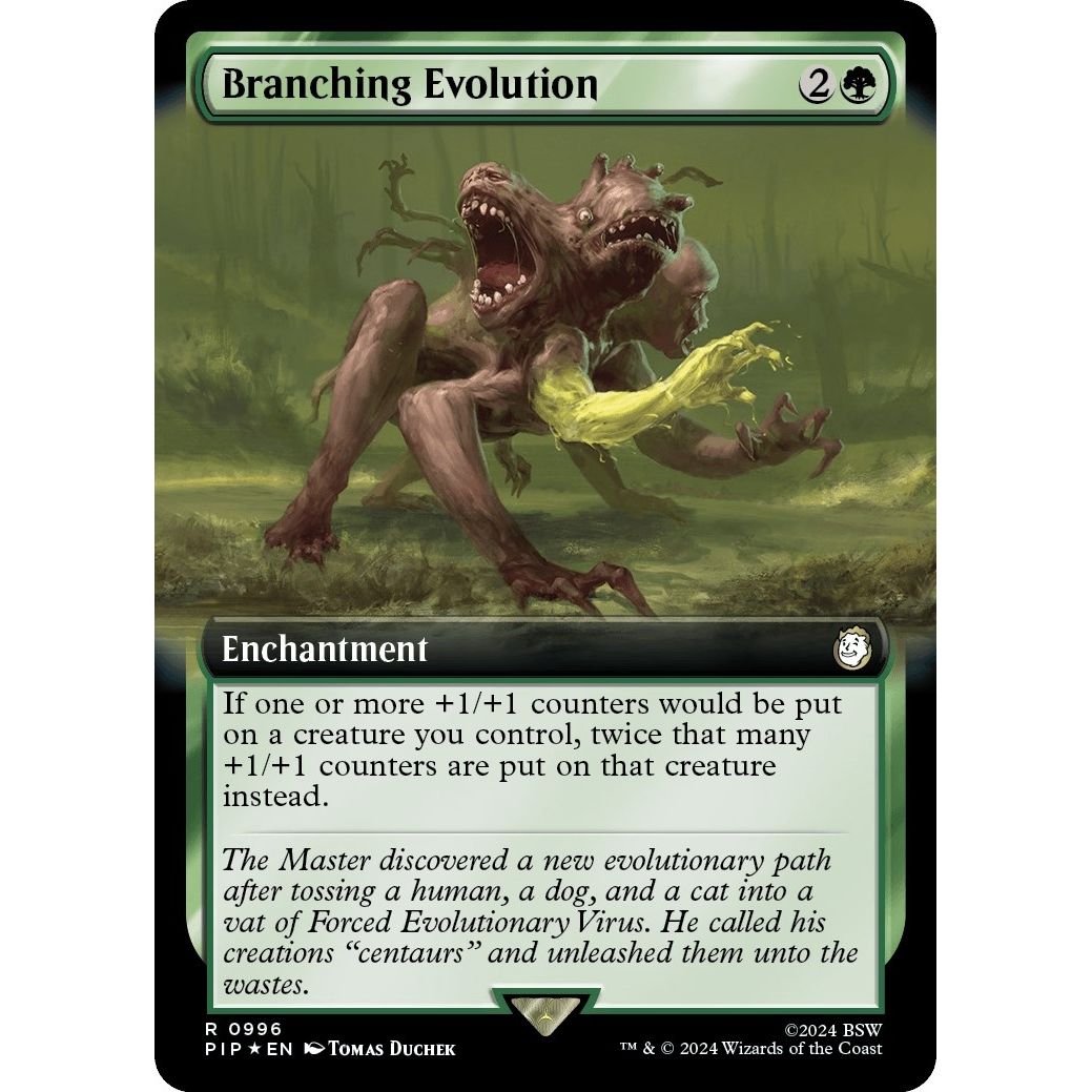 Image for Branching Evolution (Extended Art) (Surge Foil) (996) (PIP) - Magic: The Gathering