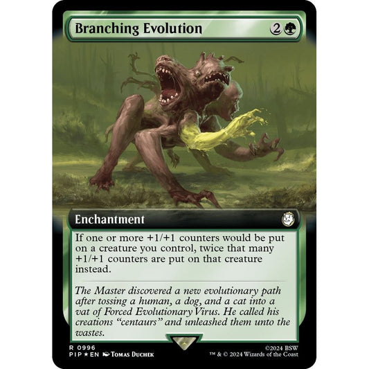 Image for Branching Evolution (Extended Art) (Surge Foil) (996) (PIP) - Magic: The Gathering