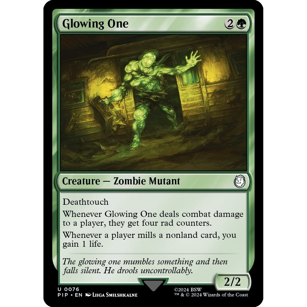 Image for Glowing One (76) (PIP) - Magic: The Gathering