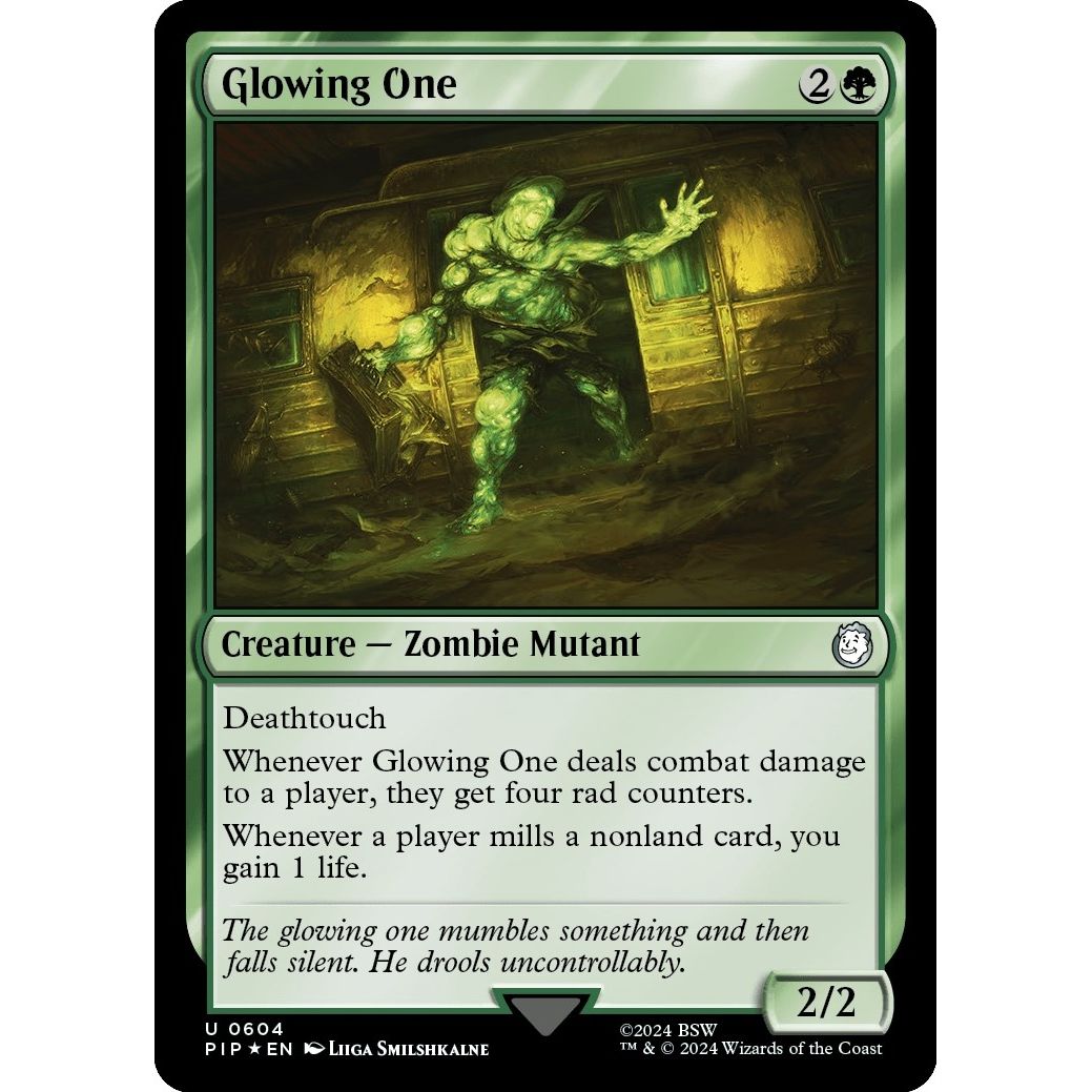 Image for Glowing One (Surge Foil) (604) (PIP) - Magic: The Gathering