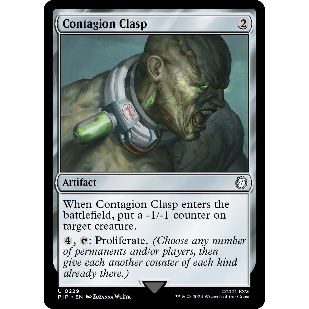 Image for Contagion Clasp (229) (PIP) - Magic: The Gathering