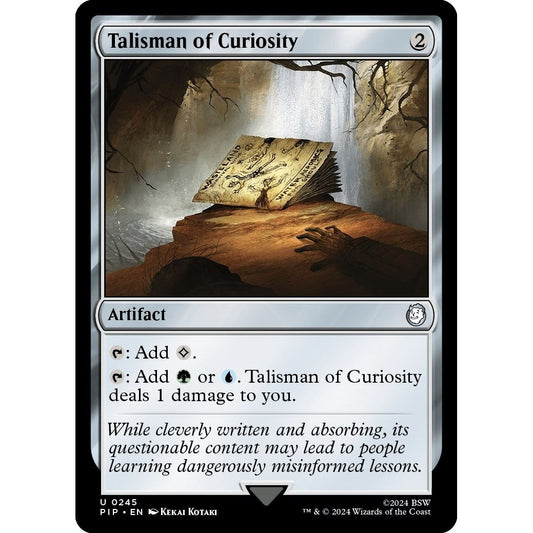 Image for Talisman of Curiosity (245) (PIP) - Magic: The Gathering