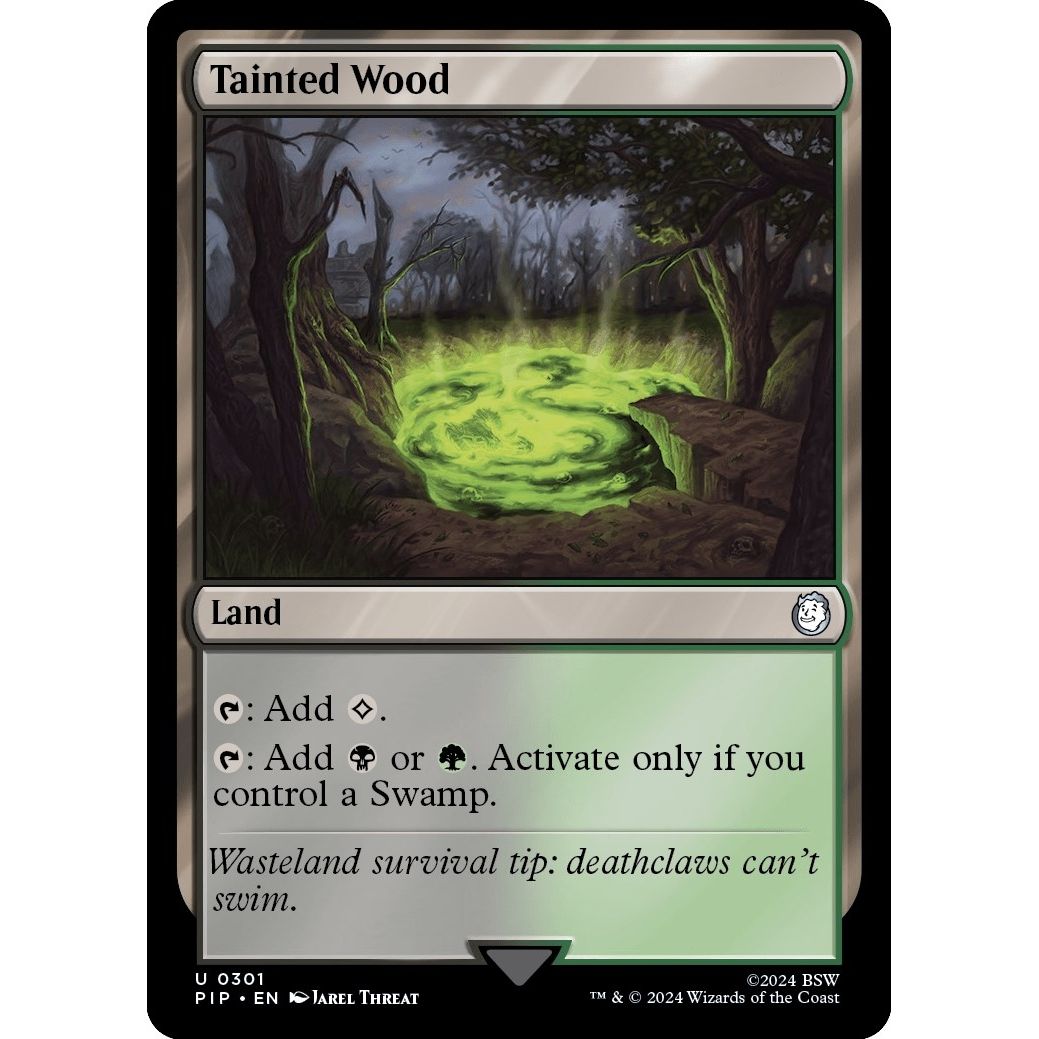 Image for Tainted Wood (301) (PIP) - Magic: The Gathering