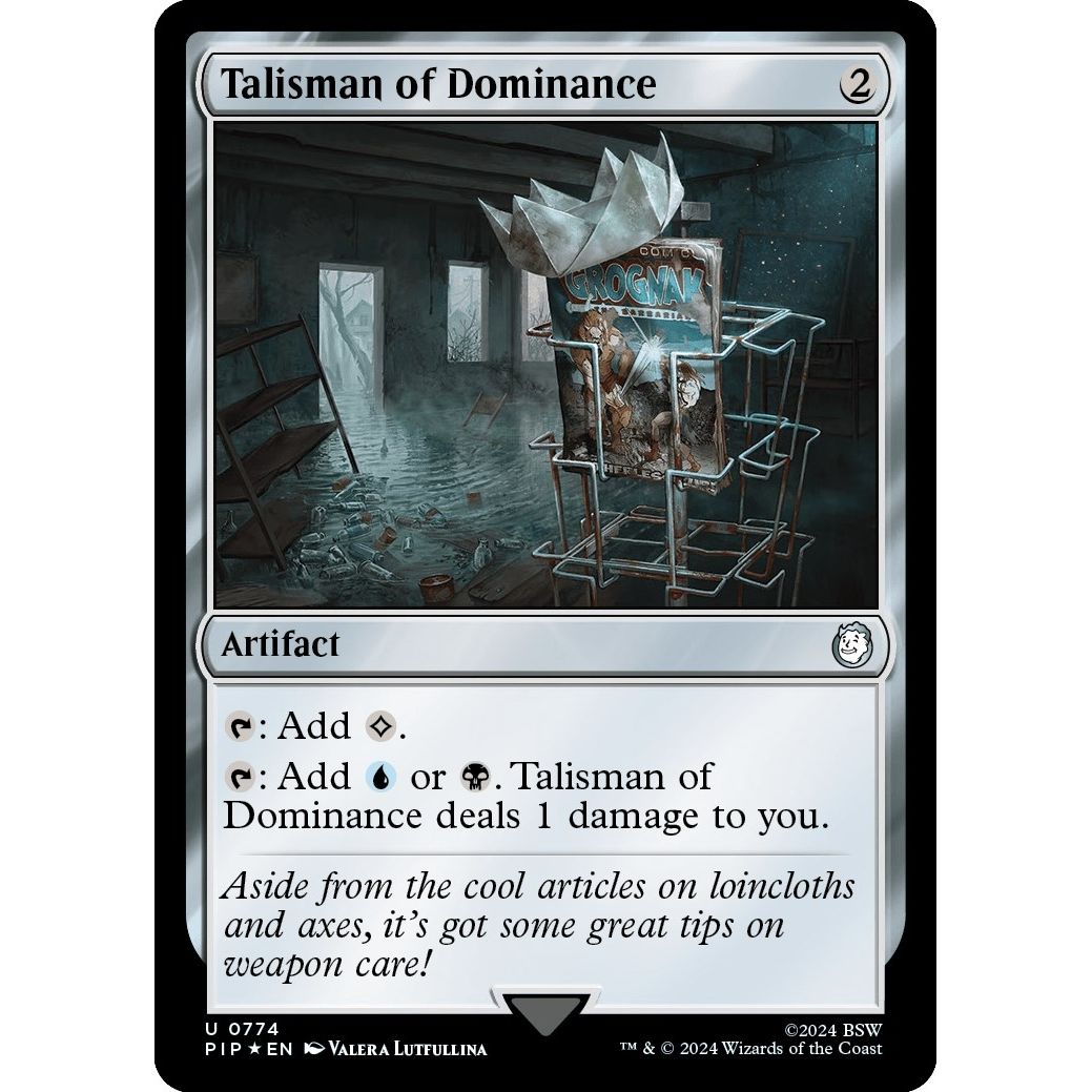 Image for Talisman of Dominance (Surge Foil) (774) (PIP) - Magic: The Gathering
