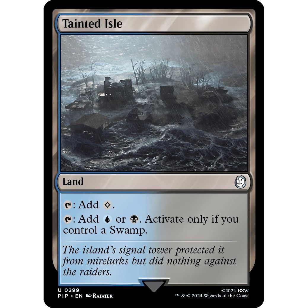 Image for Tainted Isle (299) (PIP) - Magic: The Gathering