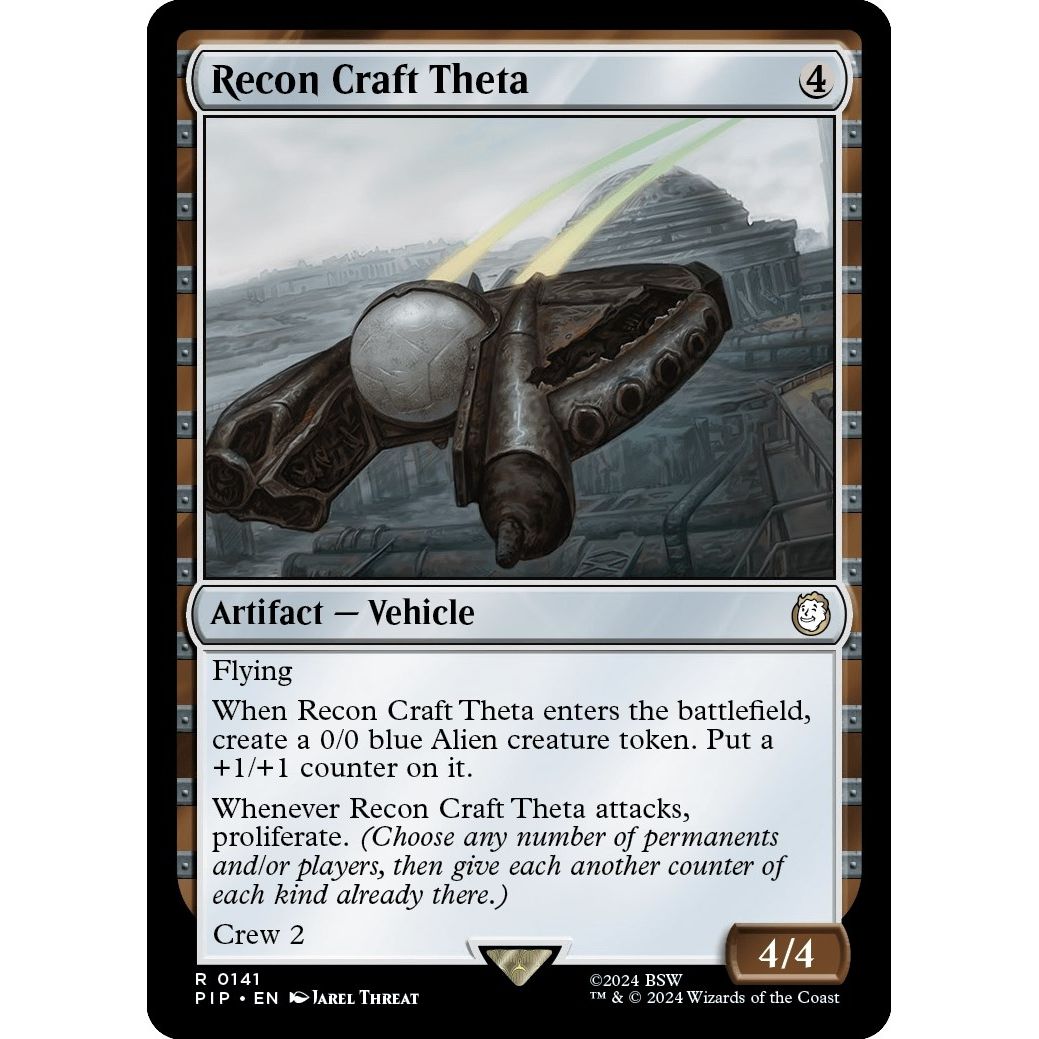 Image for Recon Craft Theta (141) (PIP) - Magic: The Gathering