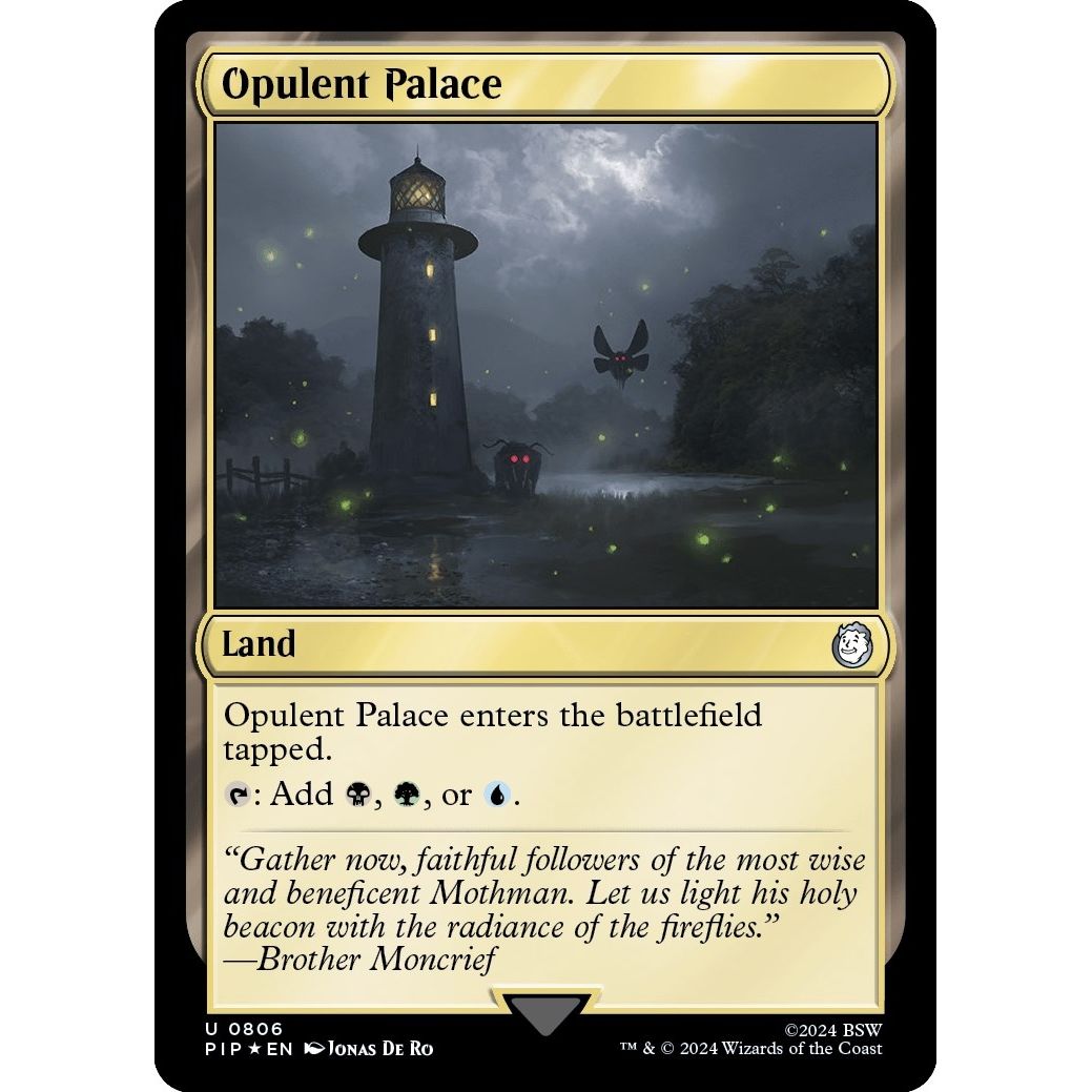 Image for Opulent Palace (Surge Foil) (806) (PIP) - Magic: The Gathering