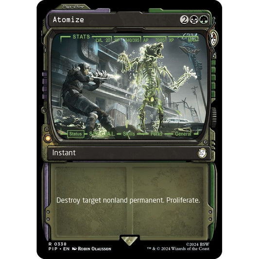 Image for Atomize (Showcase) (338) (PIP) - Magic: The Gathering