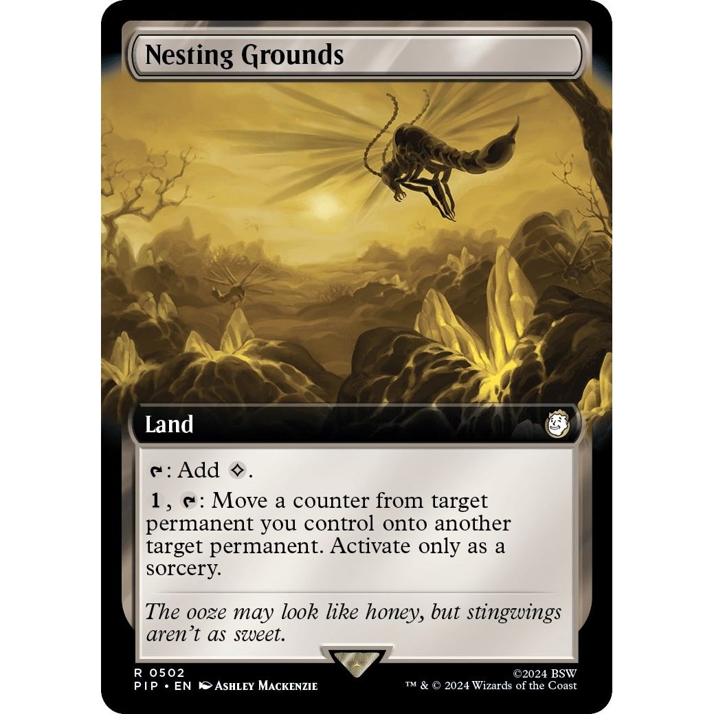 Image for Nesting Grounds (Extended Art) (502) (PIP) - Magic: The Gathering