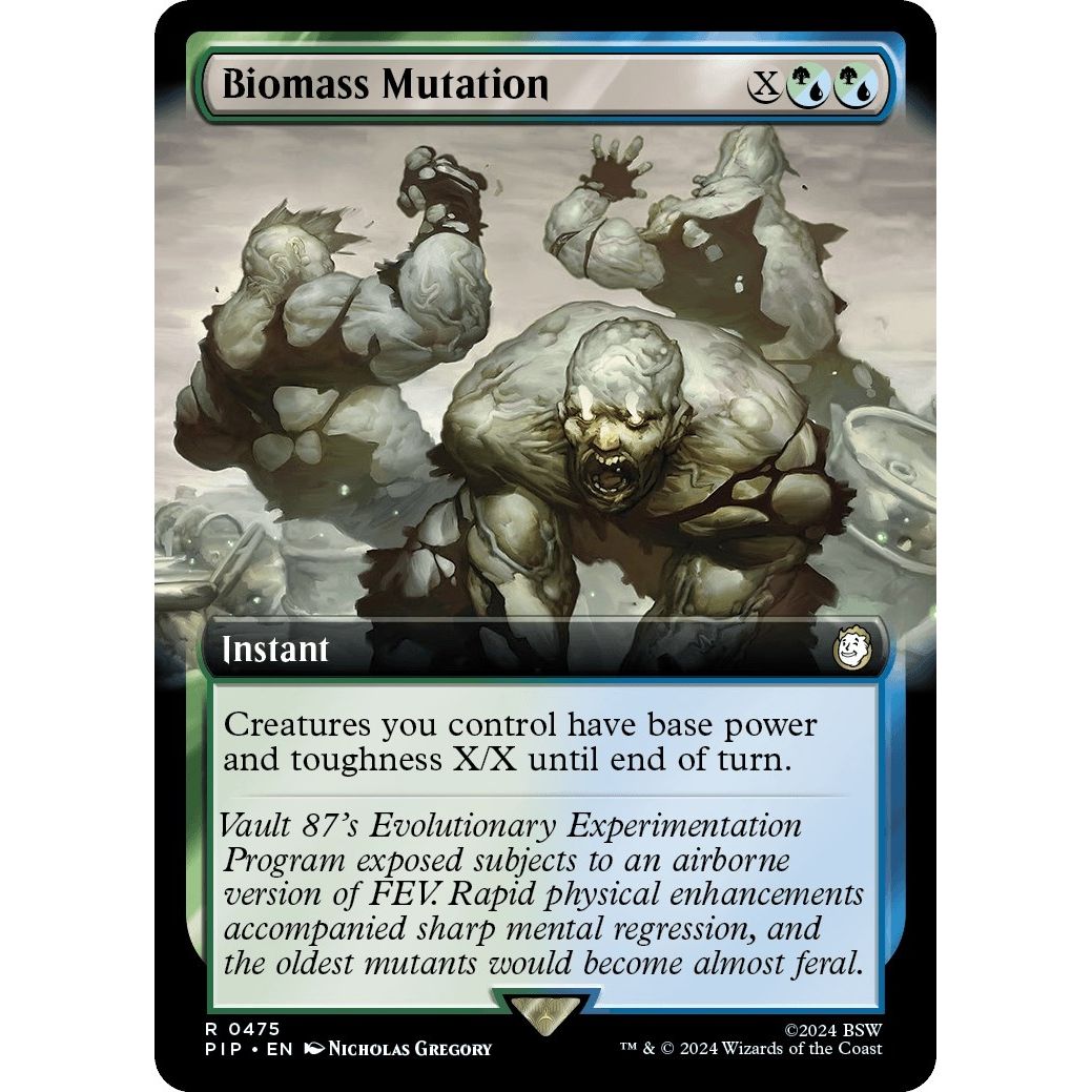 Image for Biomass Mutation (Extended Art) (475) (PIP) - Magic: The Gathering