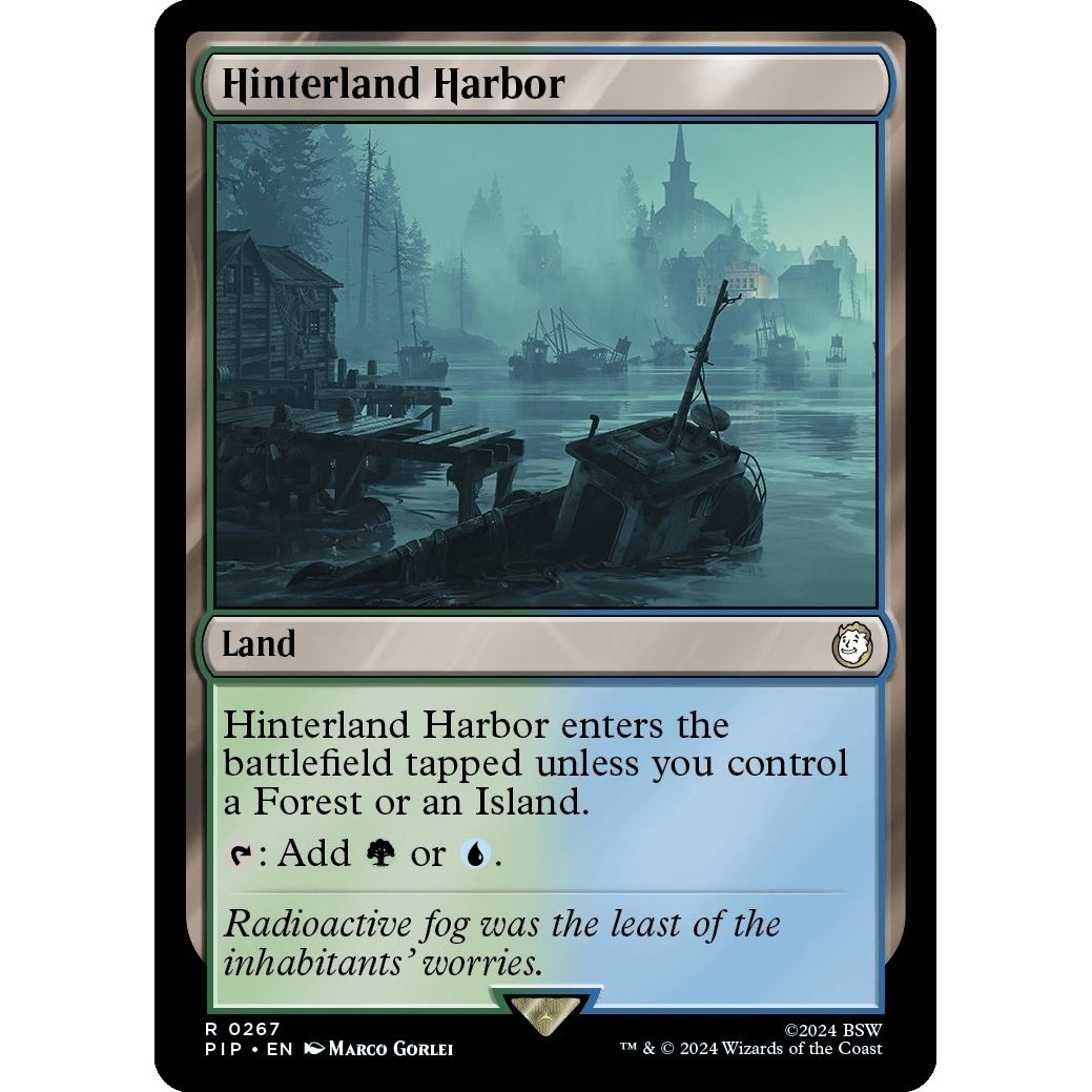 Image for Hinterland Harbor (267) (PIP) - Magic: The Gathering