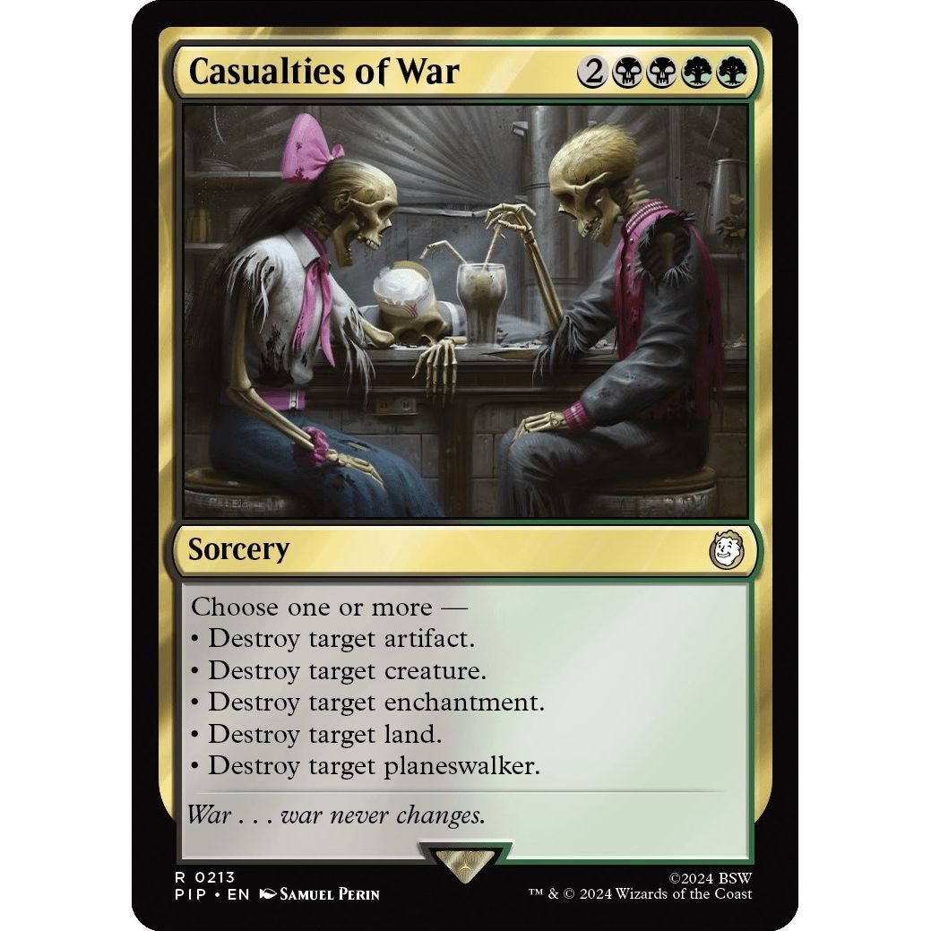 Image for Casualties of War (213) (PIP) - Magic: The Gathering