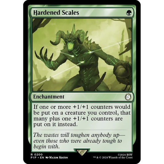 Image for Hardened Scales (200) (PIP) - Magic: The Gathering