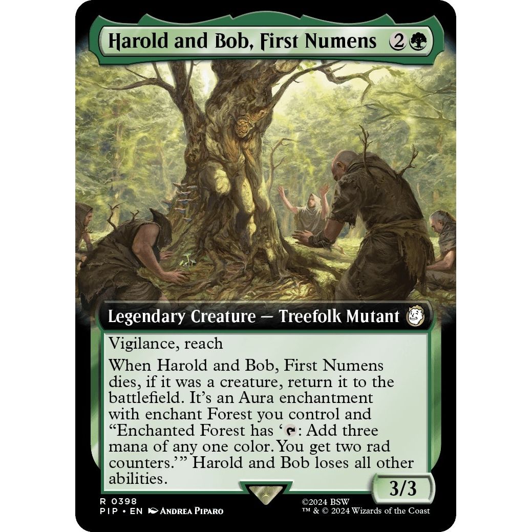 Image for Harold and Bob, First Numens (Extended Art) (398) (PIP) - Magic: The Gathering