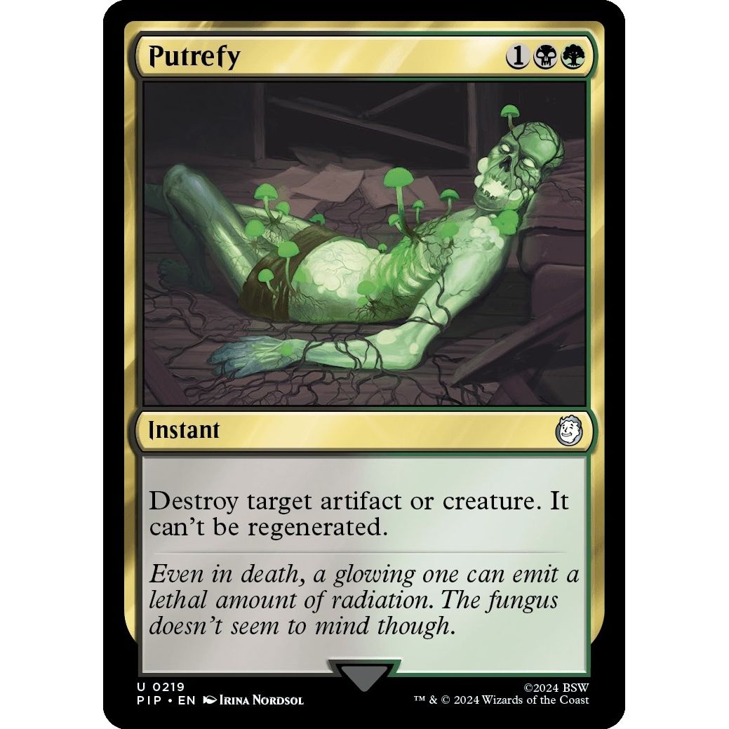 Image for Putrefy (219) (PIP) - Magic: The Gathering