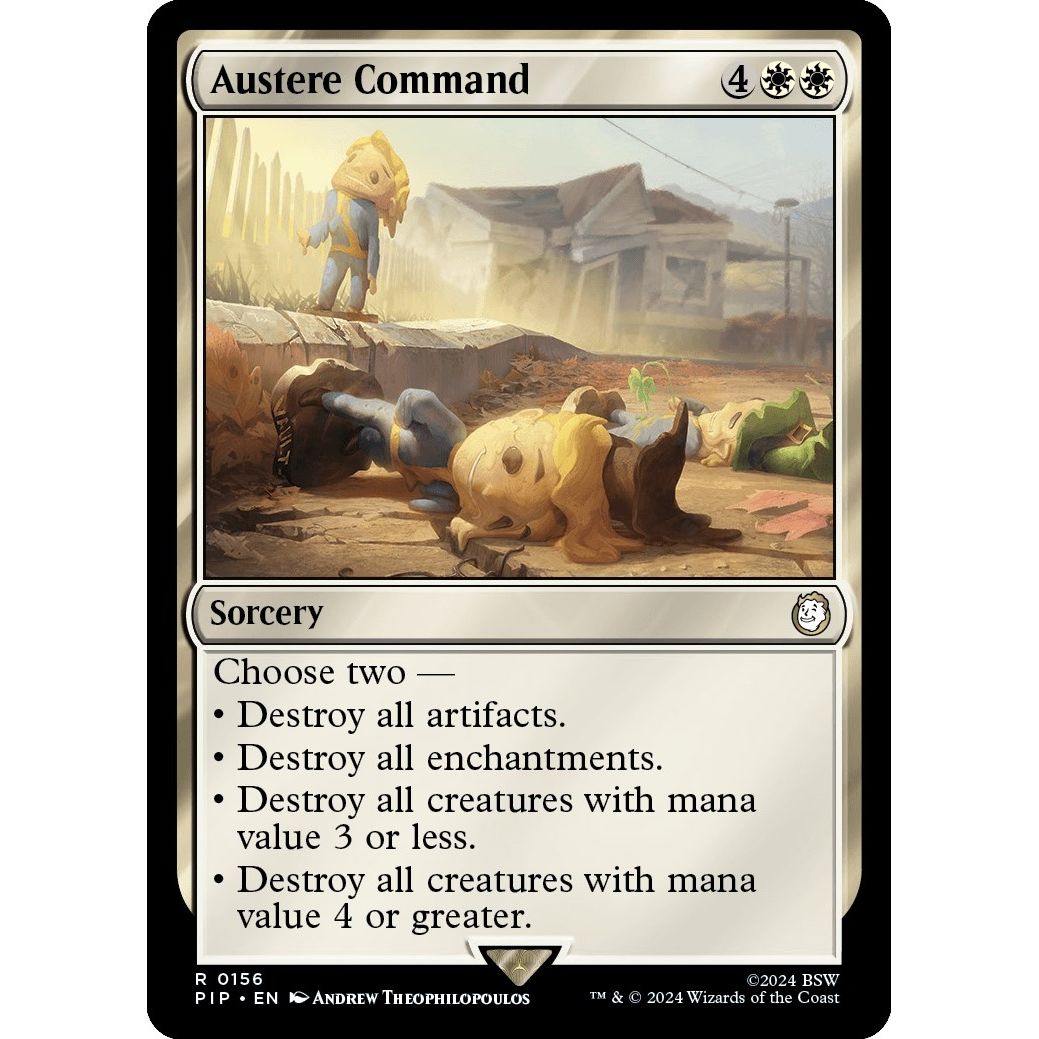 Image for Austere Command (156) (PIP) - Magic: The Gathering