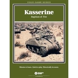 Image for Kasserine: Baptism of Fire - Folio Series - Boardgames