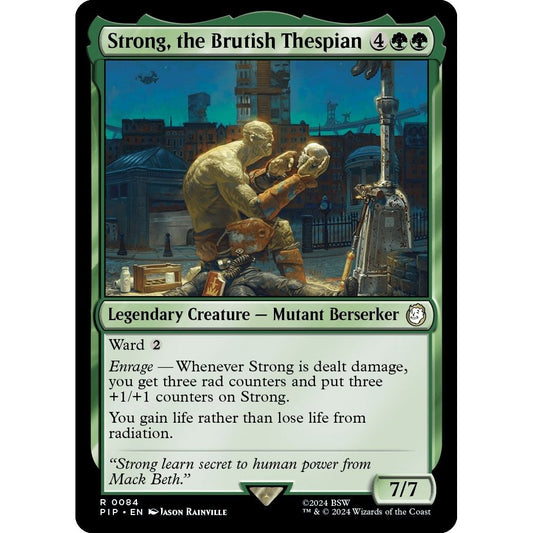 Image for Strong, the Brutish Thespian (84) (PIP) - Magic: The Gathering